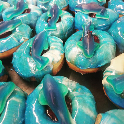 Holtman's Shark Week Donut