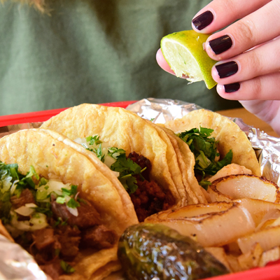 Tacos at Taqueria Guanajuato