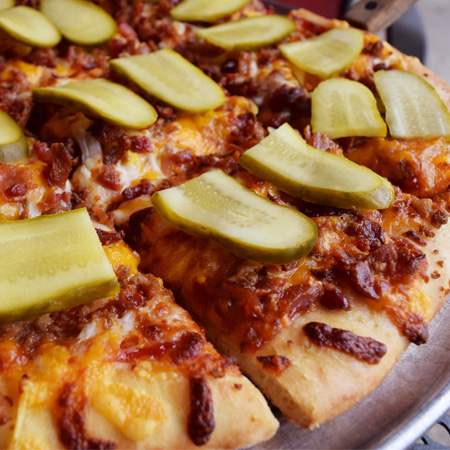 Big Dog's Bacon Cheeseburger Pizza