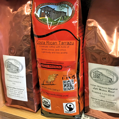 Costa Rican Tarrazu Coffee from Oxford Coffee Company