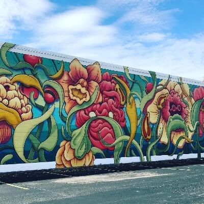 StreetSpark Mural, Garden of Dogs