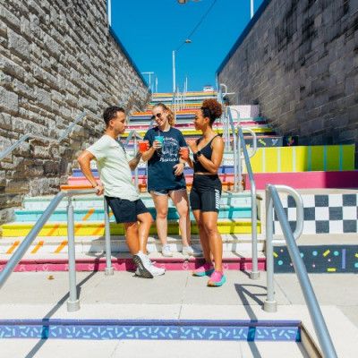 Liberty Center Stairs