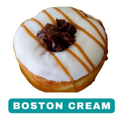 Donut Trail Boston Cream Donut
