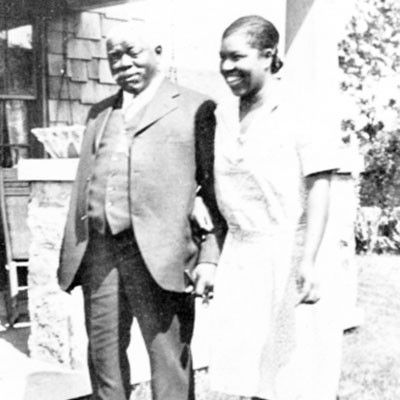 Cephas Burns & his daughter