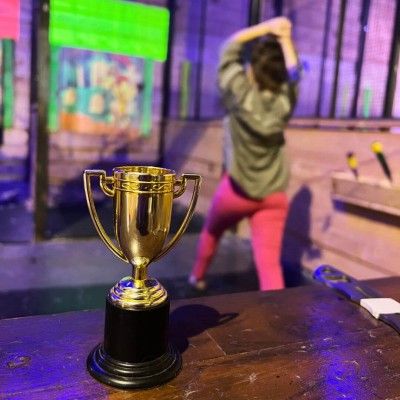 Class Axe Throwing Trophy, West Chester Ohio