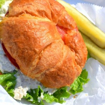 Fresh Chicken Salad Croissant
