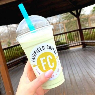Fairfield Coffee, Green Tea Latte