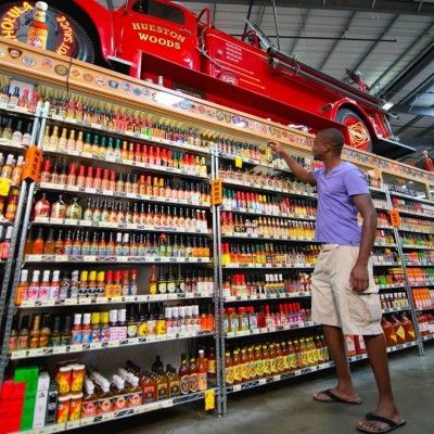 Jungle Jim's Hot Sauce Firetruck