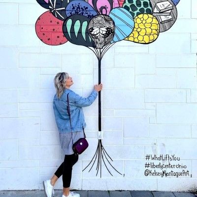 WhatLiftsYou Mural at Liberty Center Ohio