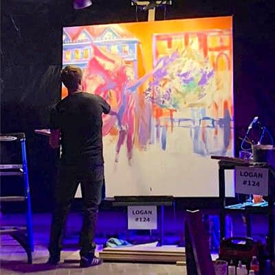 Logan Live Mural Paintings