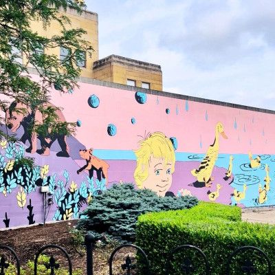 Make Way for McCloskey StreetSpark Mural, Hamilton Ohio
