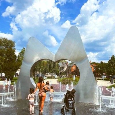 Marcum Park Splash Pad, Hamilton Ohio