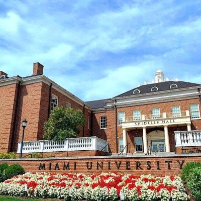 Miami University, Oxford Ohio