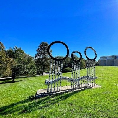 Miami University Art Museum Sculpture Park, Three Storms