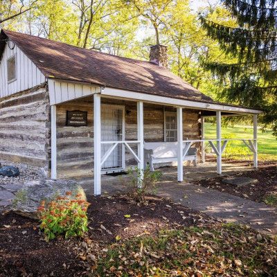 Monroe Community Park Historic Log Cabin