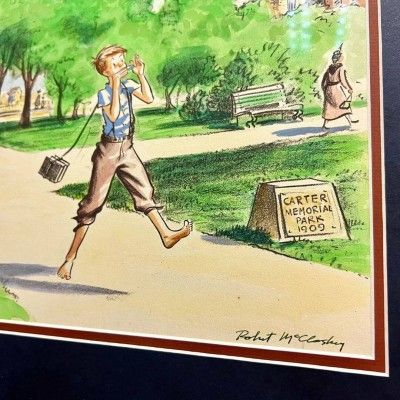 Robert McCloskey Original Illustration