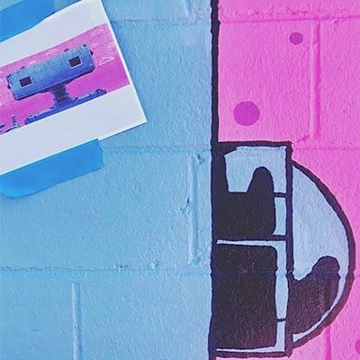 RoBros Mural Close Up