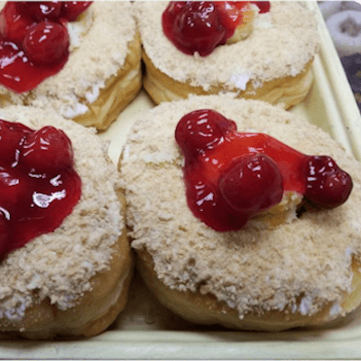 Ross Bakery Cheesecake Donut