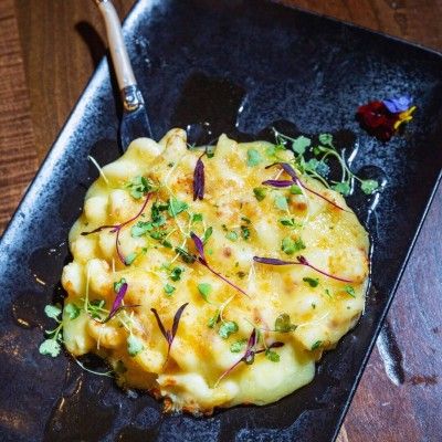 Mac & Cheese Pancake,  S.O.B. Steakhouse Ohio