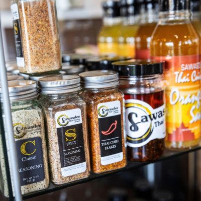 Homemade Sauces & Rubs, Sawasdee Thai Cuisine & Sushi