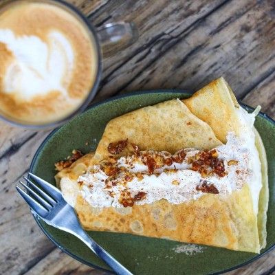 Cinnamon Roll Crepe, Middletown Ohio