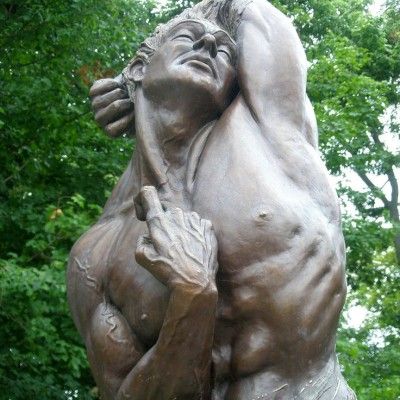 Adam's First Breath sculpture