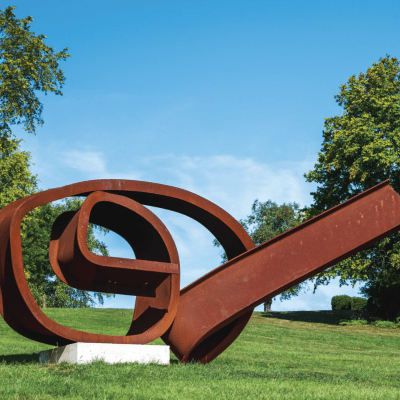 A sculpture featured in Bret Price's Leverage installation