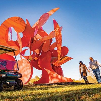 Fall at Pyramid Hill Sculpture Park