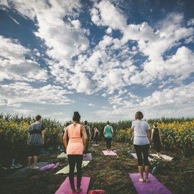 Yoga at Burwinkel farm