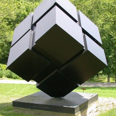 The Cube sculpture