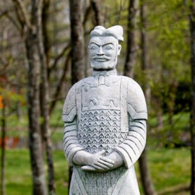 The General sculpture sits in Pyramid Hill Sculpture Park