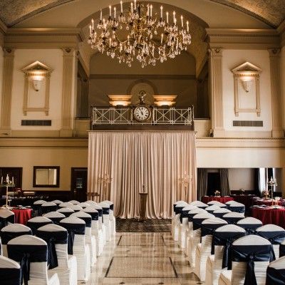 Windamere set up for a wedding
