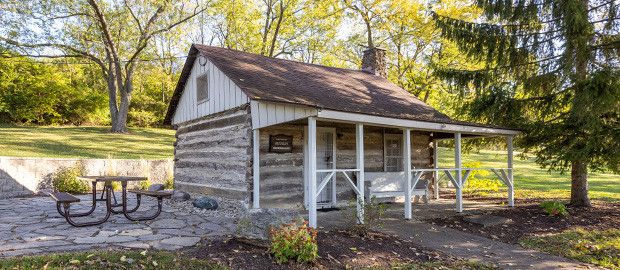 Monroe Pioneer Log Cabin
