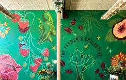 The Farmer's Collective Mural, Hamilton Ohio