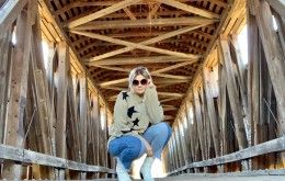 Black Covered Bridge