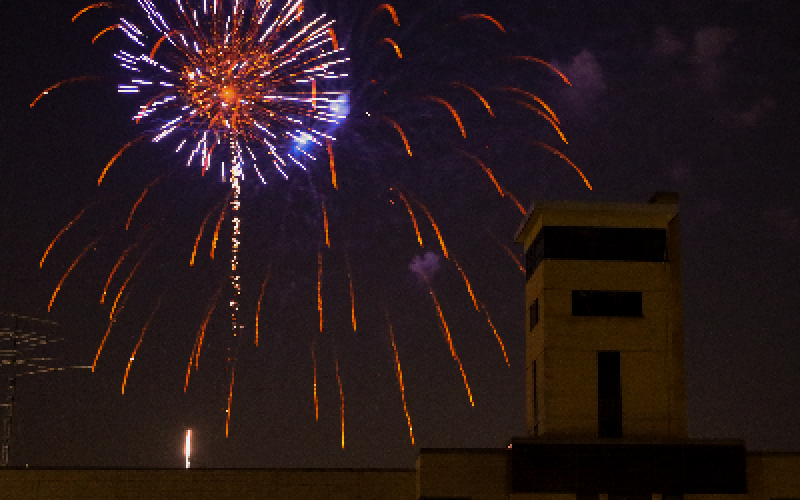 Taps, Taste, Tunes Fireworks