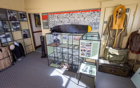 Exhibit at the Shartle House, home of Middletown Historical Society