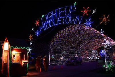 Light Up Middletown Entrance